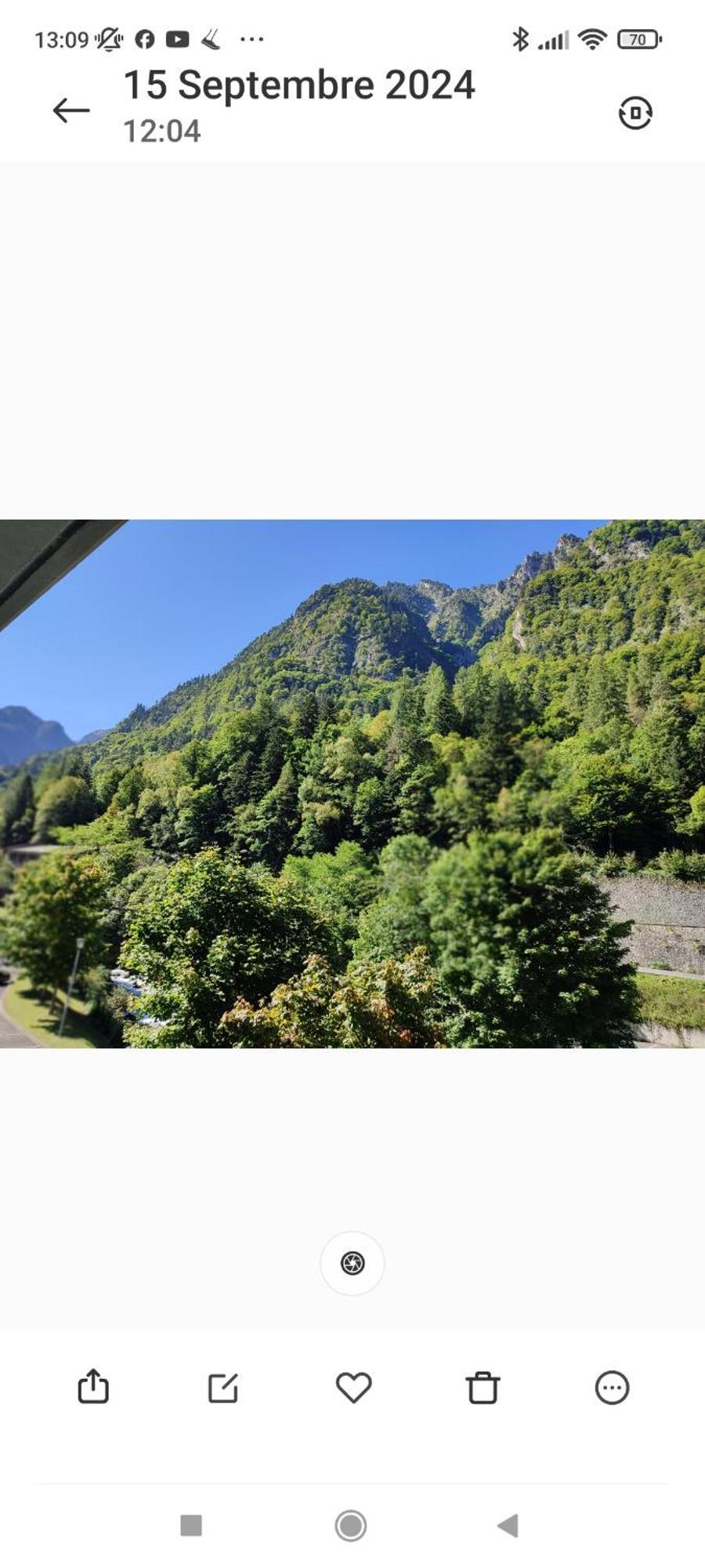 Charmant Appartement 4 Pers,Vue Montagne Avec Parking Prive Et Balcon Cauterets Exteriör bild